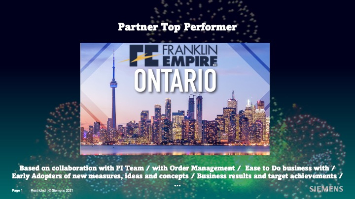 🏆Thank you @siemenscanada for the recognition - Partner Top Performer. We are a proud partner of Siemens Process Instrumentation and honoured to accept this award. We are dedicated to quality and innovation.
🏆Merci @siemenscanada pour cette reconnaissance - du partenaire le