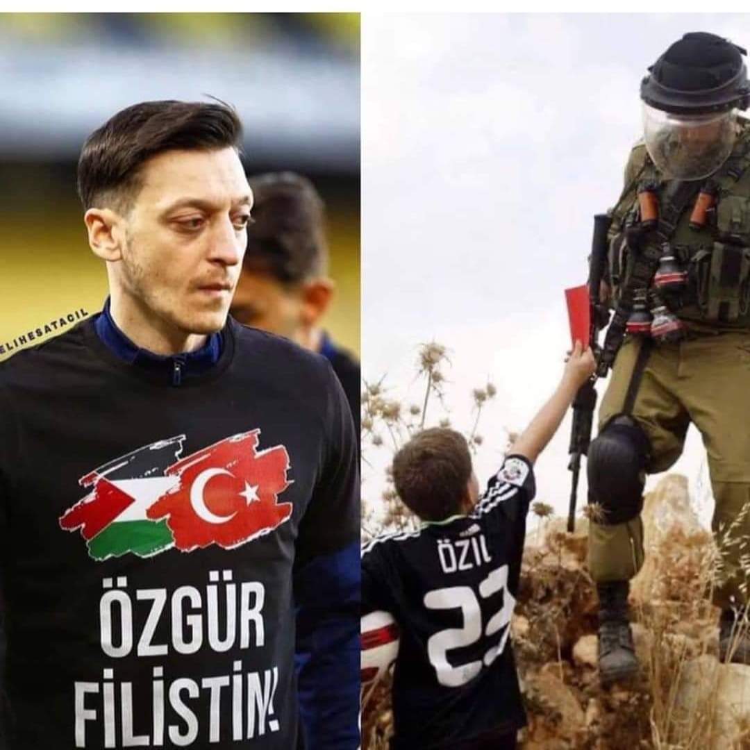 Bi tane Sanatçıdan bu pozu göremedik bu size dert bizede ibret olsun. Helal olsun mesut Özil sana 

#AksadaBaskınVar