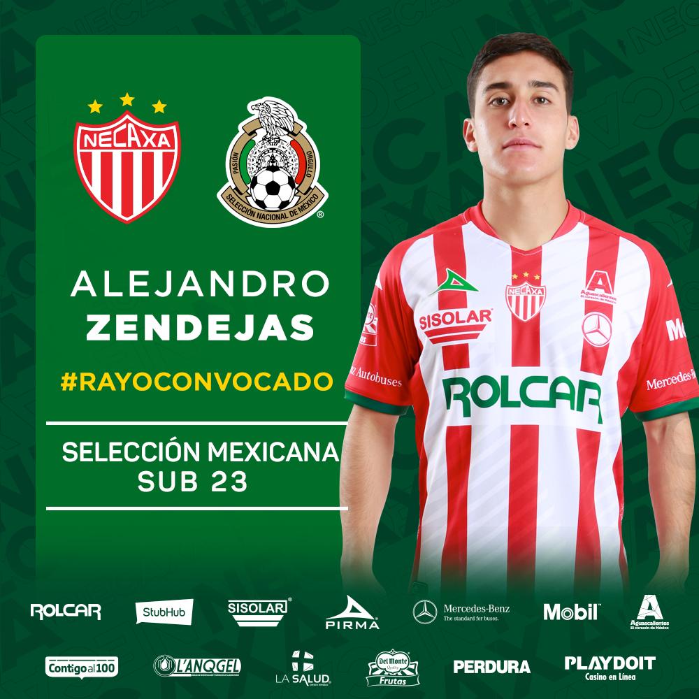 ClubNecaxa's tweet photo. Dos Rayos son parte de la convocatoria de @miseleccionmx #Sub24, para su próxima gira en Marbella 🇪🇸. 

@angel_malagonv 👏@AlexZendejas8 👏

#RayosConvocados 🇲🇽 https://t.co/KwoqT4kmq2