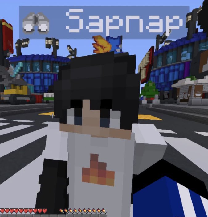 SAPNAP UPDATES 🔥 on X: sapnap changed his minecraft skin to a lighter  skintone!  / X