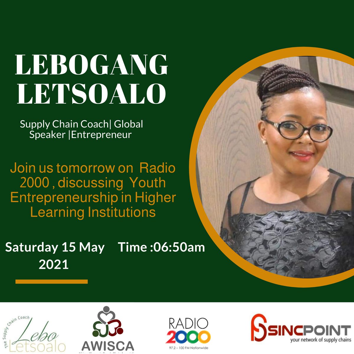 Let's discuss embedding Youth Entrepreneurship in Higher Learning Institutions Catch me on @Radio2000 tomorrow