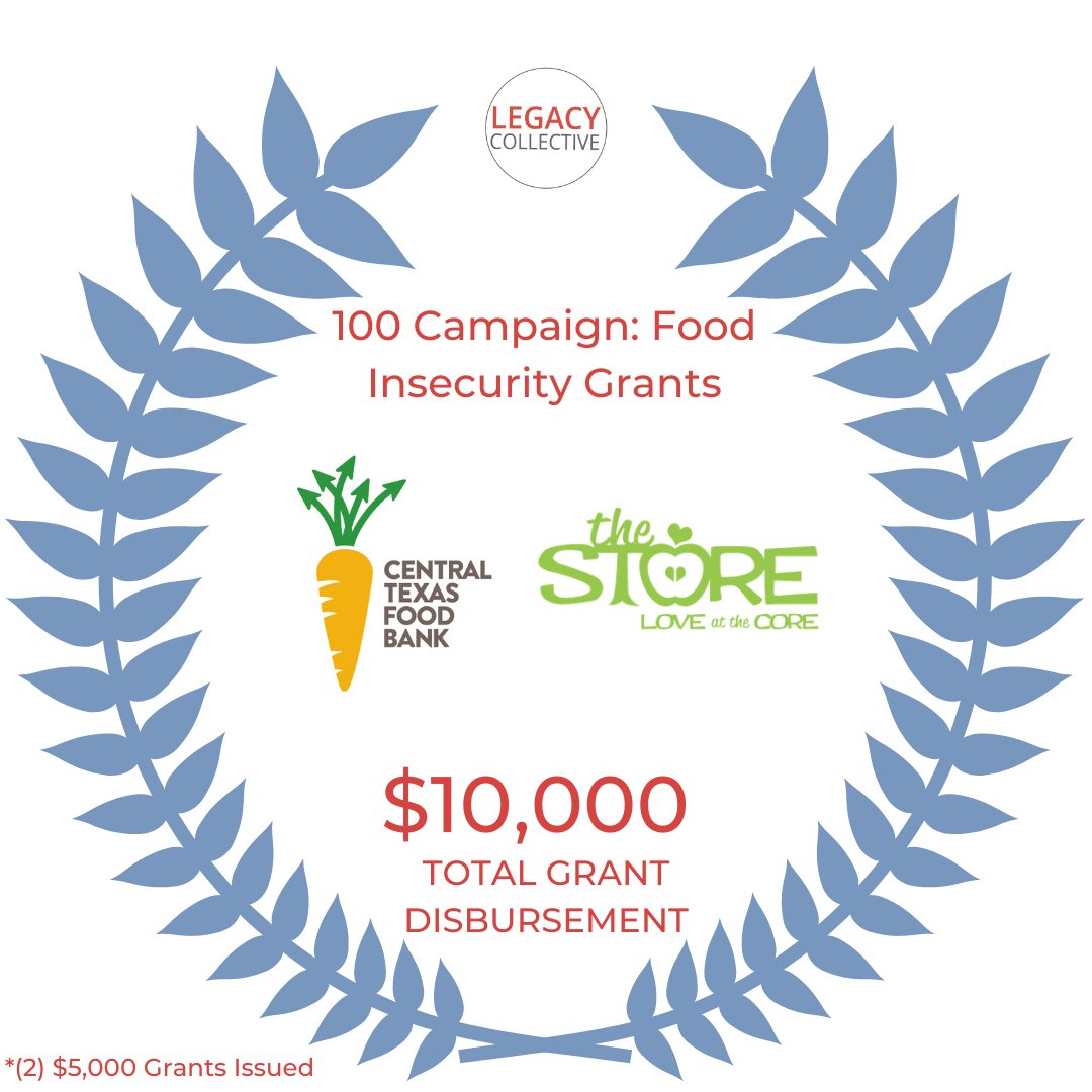 Thank you to our great partners at Legacy Collective, we will be receiving a $5,000 grant toward addressing food insecurity!🍏💑

#legacycollective #Loveatthecore #Thestore #Partnerships #nonprofit #Foodinsecurity #families