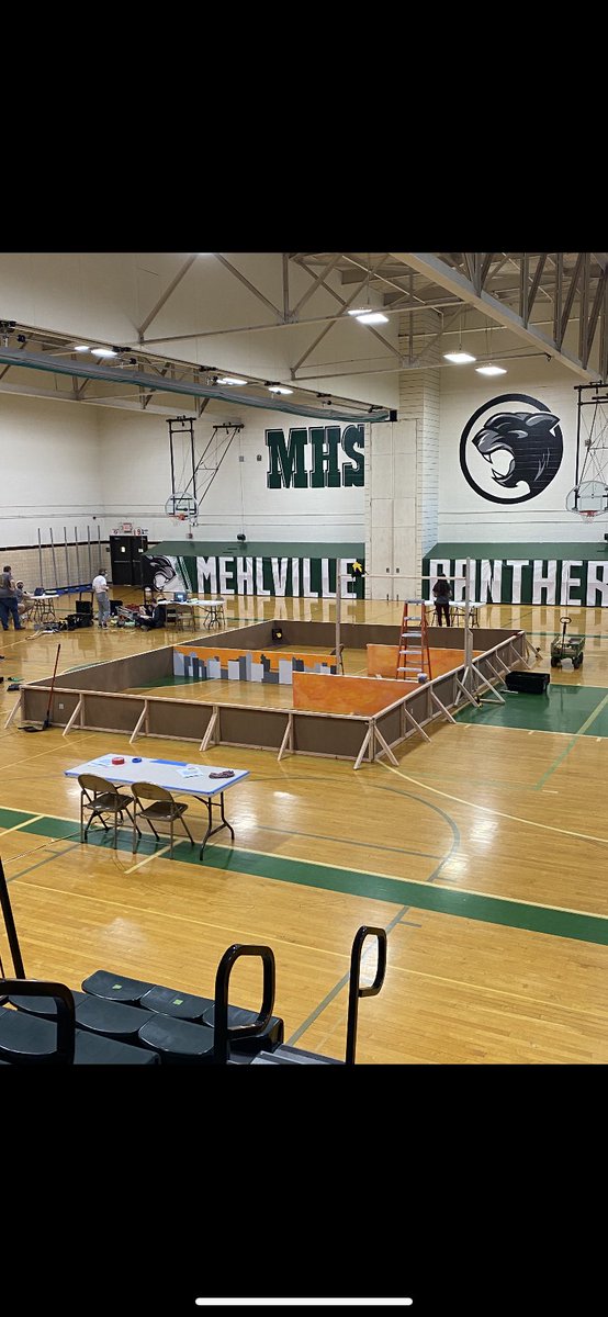 MhspiTrsa's tweet photo. Competition Day 1! With the pandemic, we couldn’t compete normally, but we partnered with other schools and brought our @first_official_ game design challenge to life! Tune in to our facebook live (Mehlville’s TSA/Robotics) at 10a tomorrow! #first #omgrobots #wearemehlville https://t.co/NxOWFJr3CL