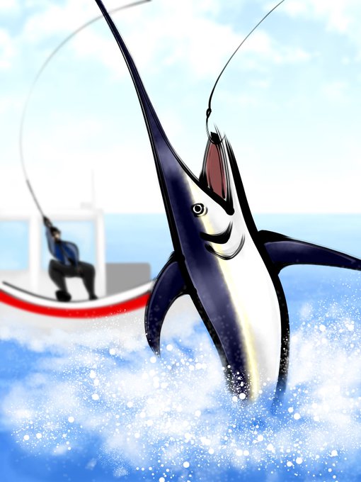 カジキマグロのtwitterイラスト検索結果 カジキマグロのtwitterイラスト検索結果