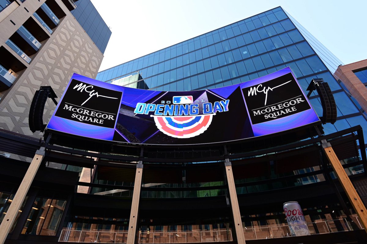 We’re turning on the big screen!

Starting this weekend, watch <a href="/Rockies/">Colorado Rockies</a> games and select programming at McGregor Square.

Much more to come...