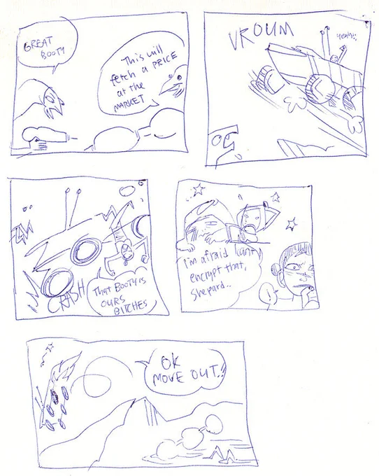 one more to drive the point home that my mass effect opinions are insufferable: i really loved mako in the first game and i did not enjoy driving it as much in the second game because it was too easy and pleasant now 