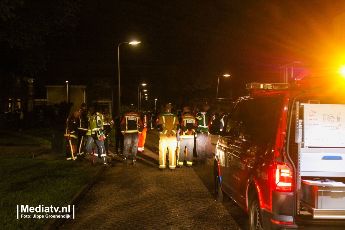 Melding brandweer Bourgondischelaan Bodegraven