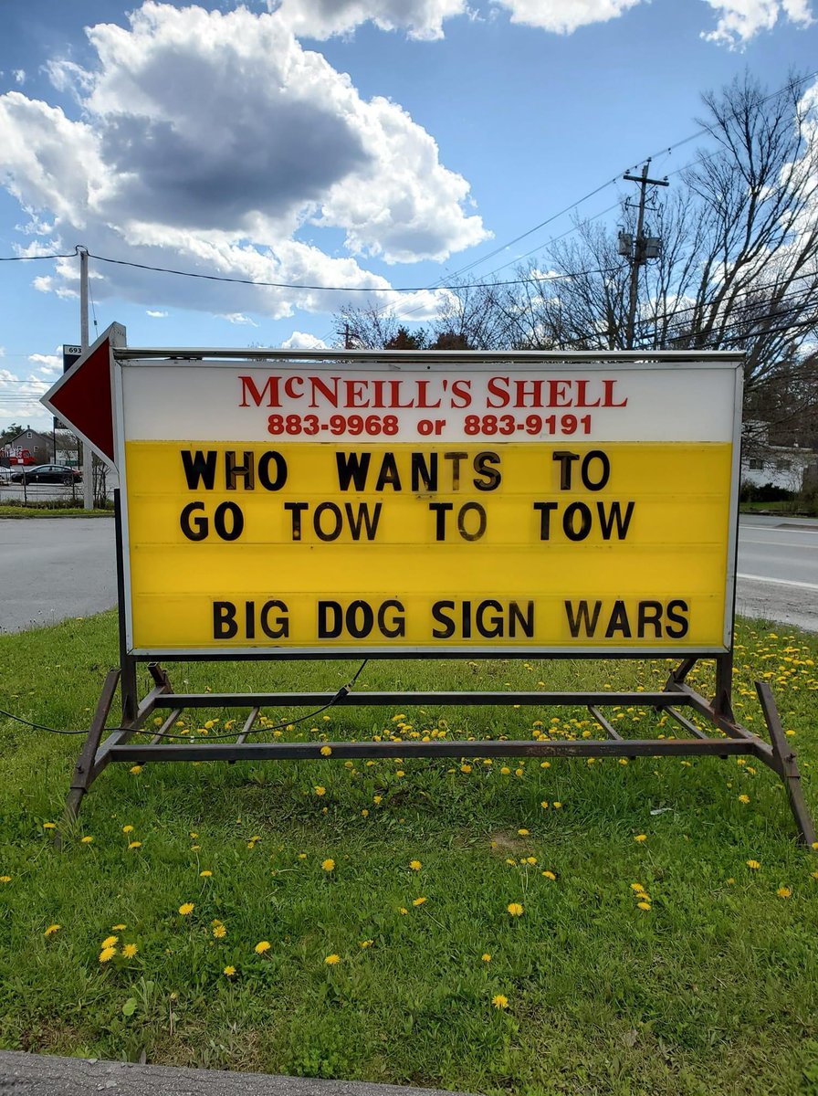 This is what the sign refers to from <a href="/4BethMc/">McNeill's Shell</a> that started it #EastHants @BigDogTruro