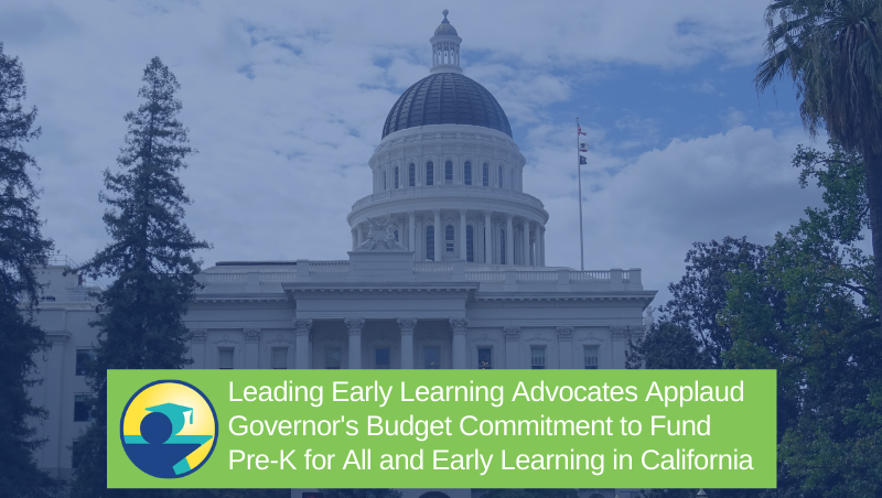 EarlyEdgeCA's tweet photo. JUST RELEASED: Read our full statement on @CAGovernor @GavinNewsom’s May Budget Revision proposal, written in partnership with @kidango @CSEA_Now @sdschools. Thank you, Gov. Newsom for championing the needs of CA’s youngest learners! https://t.co/Th7erRrHWK #ECE4All #CAbudget https://t.co/udiy2ipMTT