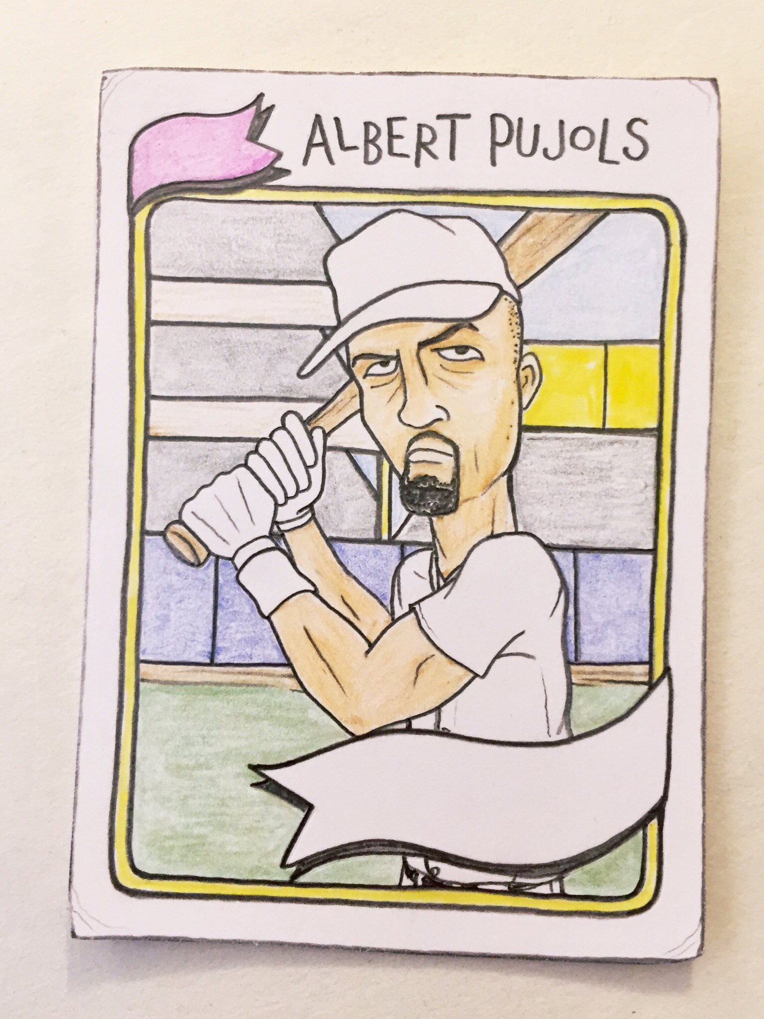 Gummy Arts on X: Albert Pujols, free agent, team to be filled in later   / X