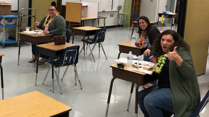 Thank you Pta Tamarac and Tamarac Elementary administration for the lovely Luau Lunch to end our teacher appreciation celebration! We ❤️ our teachers and staff!