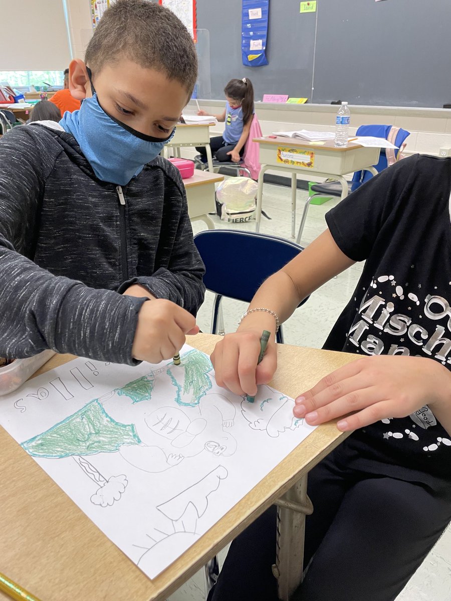 LRawlinDodge's tweet photo. Working on our final copy of our collaborative books! @KRESLibrary @ajgerson https://t.co/ETi9w0VFEQ