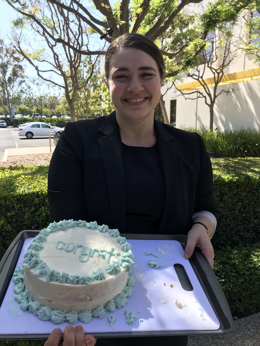 Congrats to our most recent grad: Dr. Cailen McCloskey!! Well done!! <a href="/UCI_SPPS/">UCI School of Pharmacy & Pharmaceutical Sciences</a>