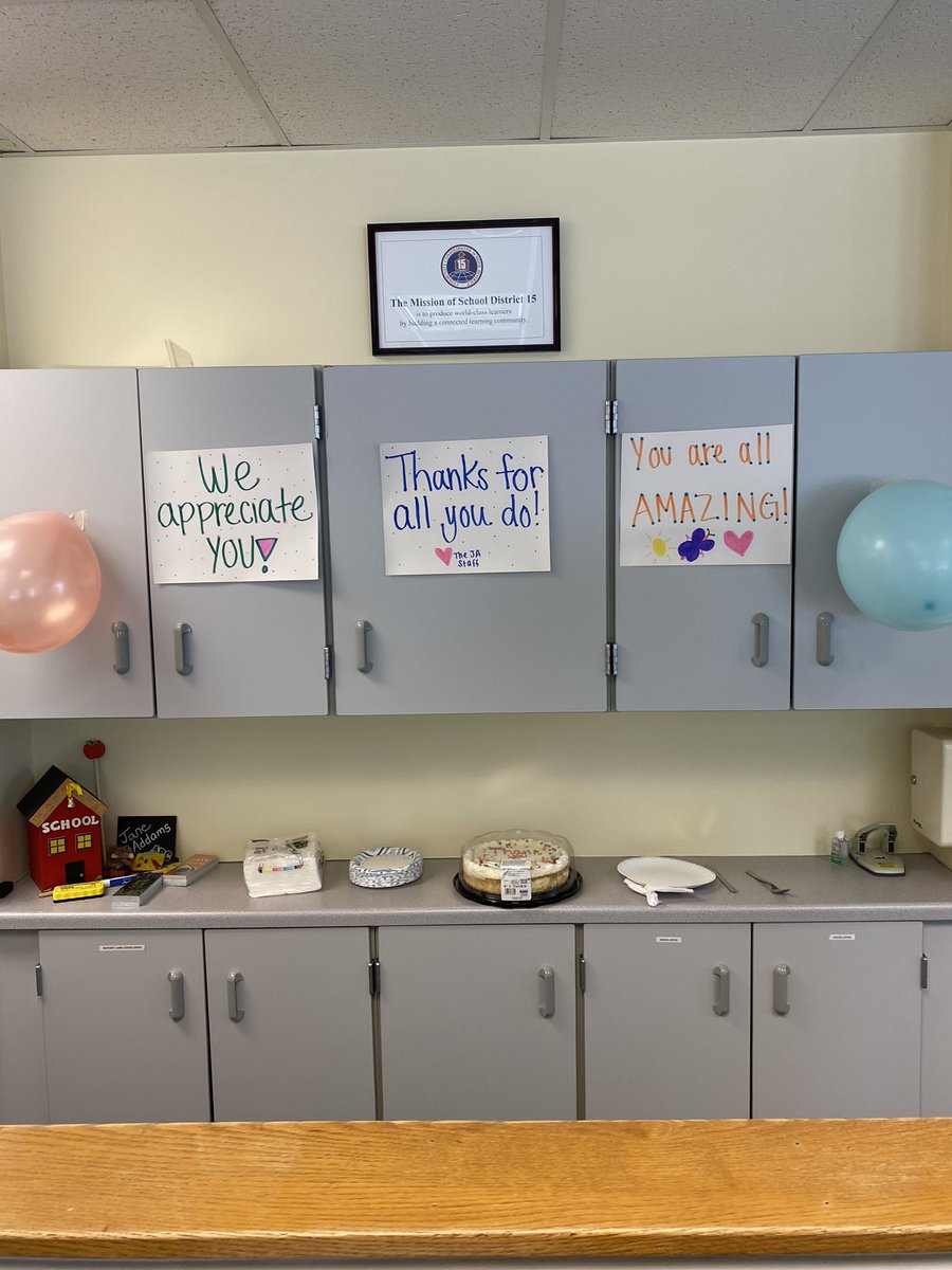 What a week, what a year!!! Just so grateful for @AmyMolinsky and the JA staff and students.  We certainly felt the love. We look forward to expanding our JA family with added student programming next year. #D15learns