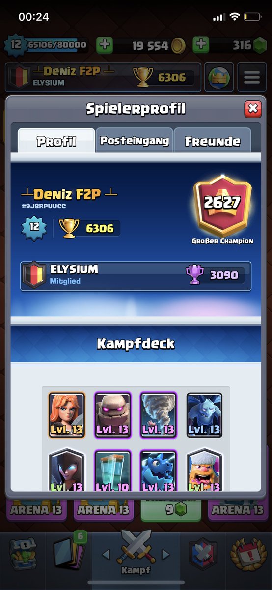 Road to pro, bin Level 12 xd