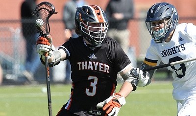 Thrillers to kick off the <a href="/ISLSPORTS/">The ISL</a> weekend today, led by Quinn McConnaughey and Thayer with a statement! 
<a href="/ThayerLacrosse/">Thayer Academy Boys Lacrosse</a> 8, <a href="/stsebslax/">St. Seb's Lax</a> 7
<a href="/BelmontHillLax/">Belmont Hill Lacrosse</a> 10, <a href="/GovsAthletics/">Governor's Athletics</a> 9
<a href="/RiversAthletics/">Rivers Athletics</a> 18, <a href="/ma_boys_lax/">Milton Academy</a> 5