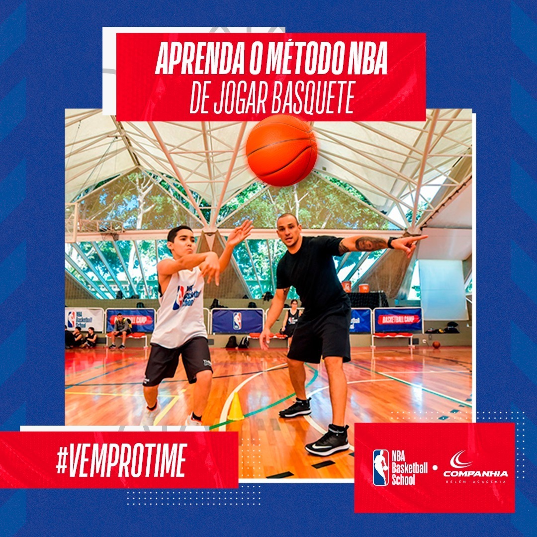 Companhia Belém on X: O NBA Basketball School é o programa de  desenvolvimento de crianças e jovens atletas através do ensino de basquete  com a metodologia da NBA.⁣ ⁣ Faça já sua