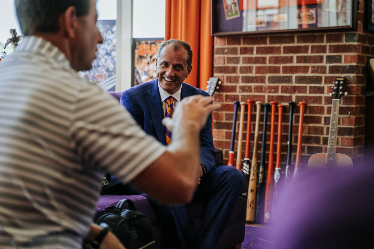 Great to have you in Clemson, Commissioner Phillips!