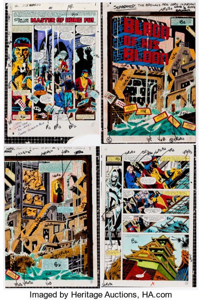 I love the way old color guides look-does anyone know what these where done with? Dr marten inks?