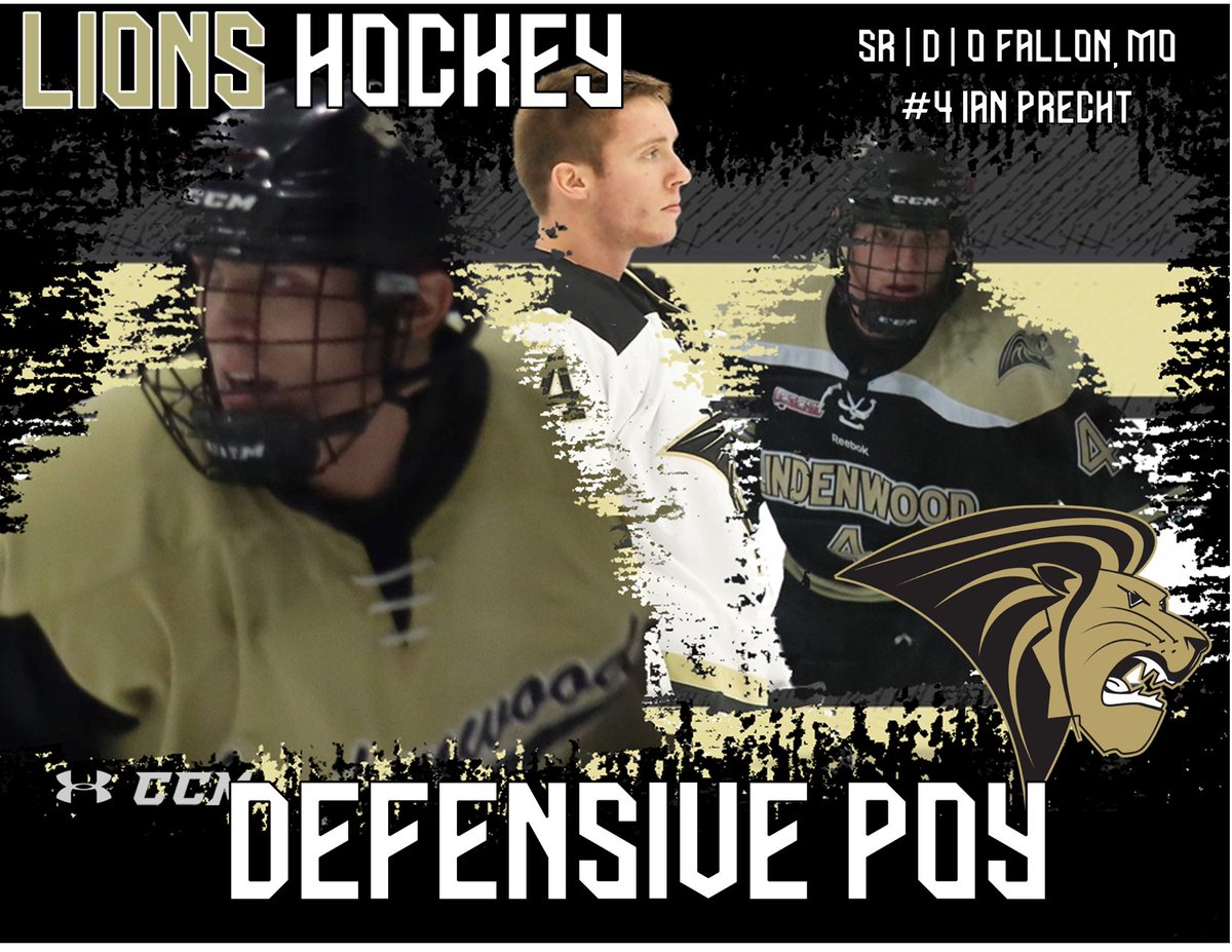 Lindenwood_ACHA's tweet photo. 🦁🏒🚨 LIONS AWARD🚨🏒🦁

The Defensive Play of the Year Award is given to the best all around defensive player.

This year we have Co-Winners, only fitting these two to go out together. They are #4 Ian Precht (@IanPrecht14) and #17 Michael Schrader (@M17SS)
#OneTeamOneFamily🦁 https://t.co/BUsISVd7WJ