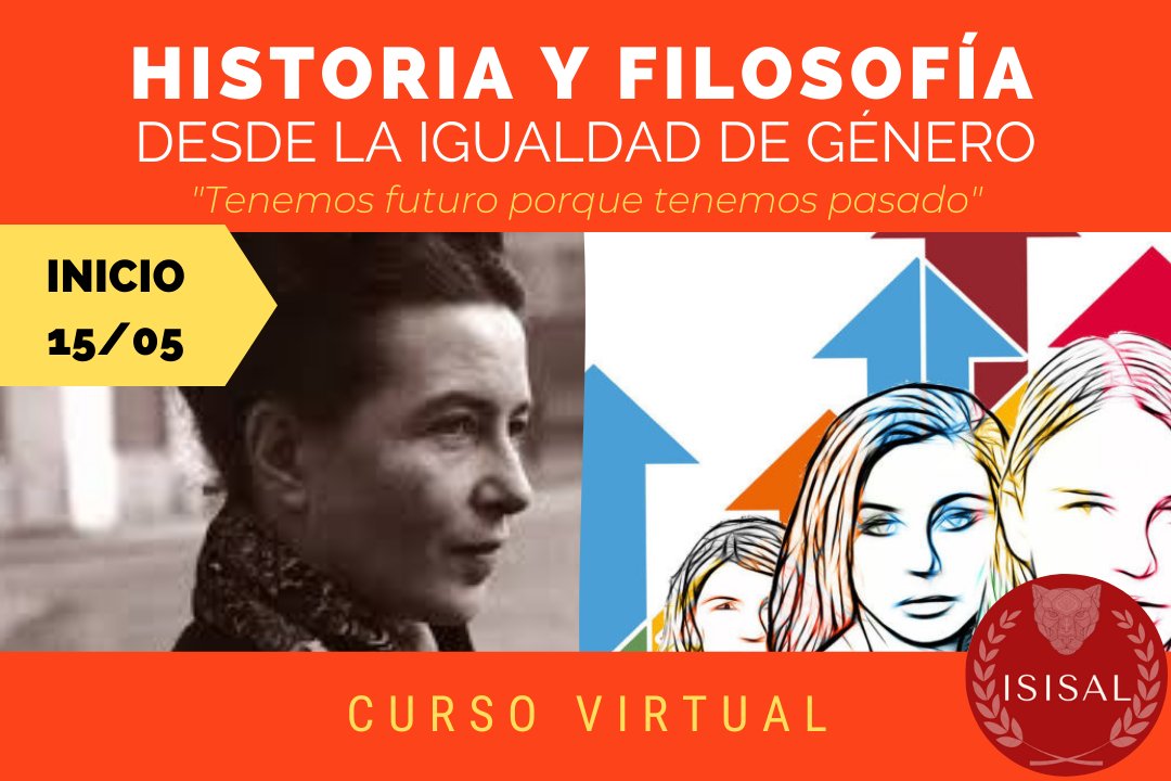 de_ferreroryan's tweet photo. CAPACITACIÓN ABIERTA Y GRATUITA- MAÑANA
🔘16hs. (Argentina)
🔗INSCRIPCIONES: https://t.co/pOHnB36b0J
👉PARA QUIENES DESEEN CONTINUAR EL CURSO sobre "Historia y Filosofía desde la Igualdad de Género" en el AULA VIRTITUAL, el mismo tiene:
⭕️ VALOR FINAL de $ARG 750 o de USD$10. https://t.co/nUfCMPzTCr