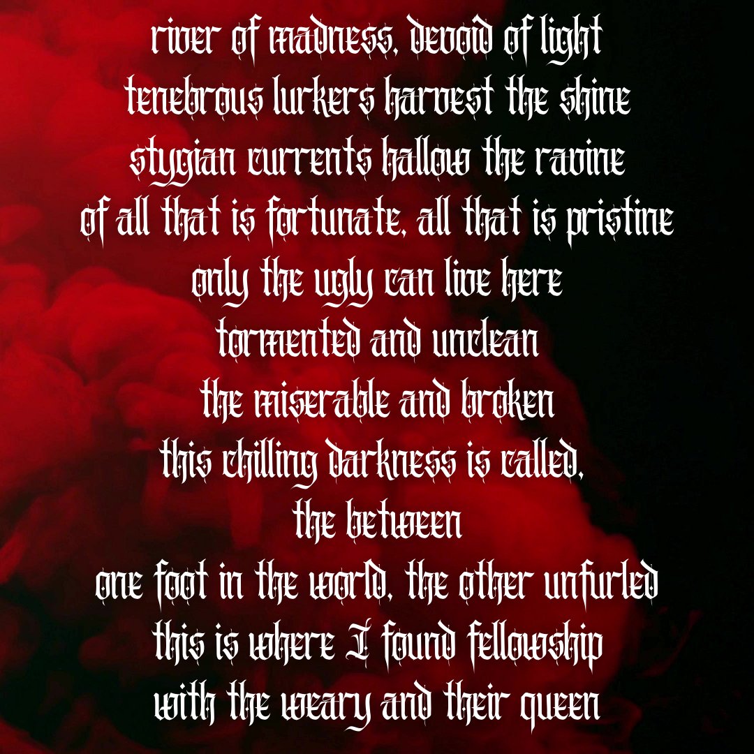 artbywbartlett's tweet image. #CrowCalls @QuillandCrow #stygian @LiteraryMemes1 

The Between