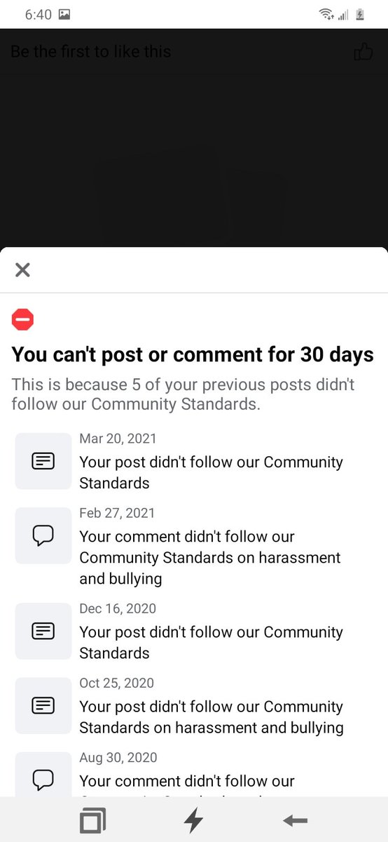 bleuwulf99's tweet photo. Facebook is a bunch of fucking Nazis https://t.co/MkIrLs7M9D