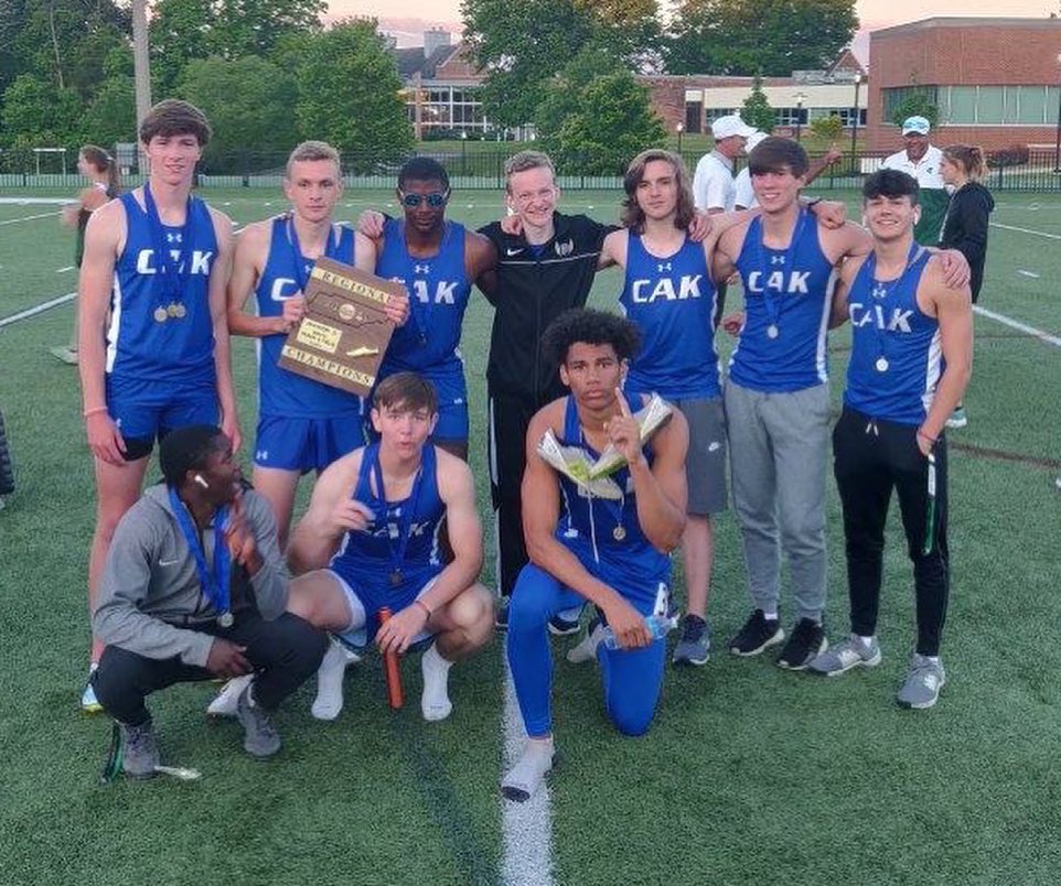 CAKAthletics's tweet photo. CAK men’s track picked up a Region Championship, the girls finished runner-up. A number of athletes will compete in the Spring Fling on May 25th. https://t.co/eOfGwZ2cQF