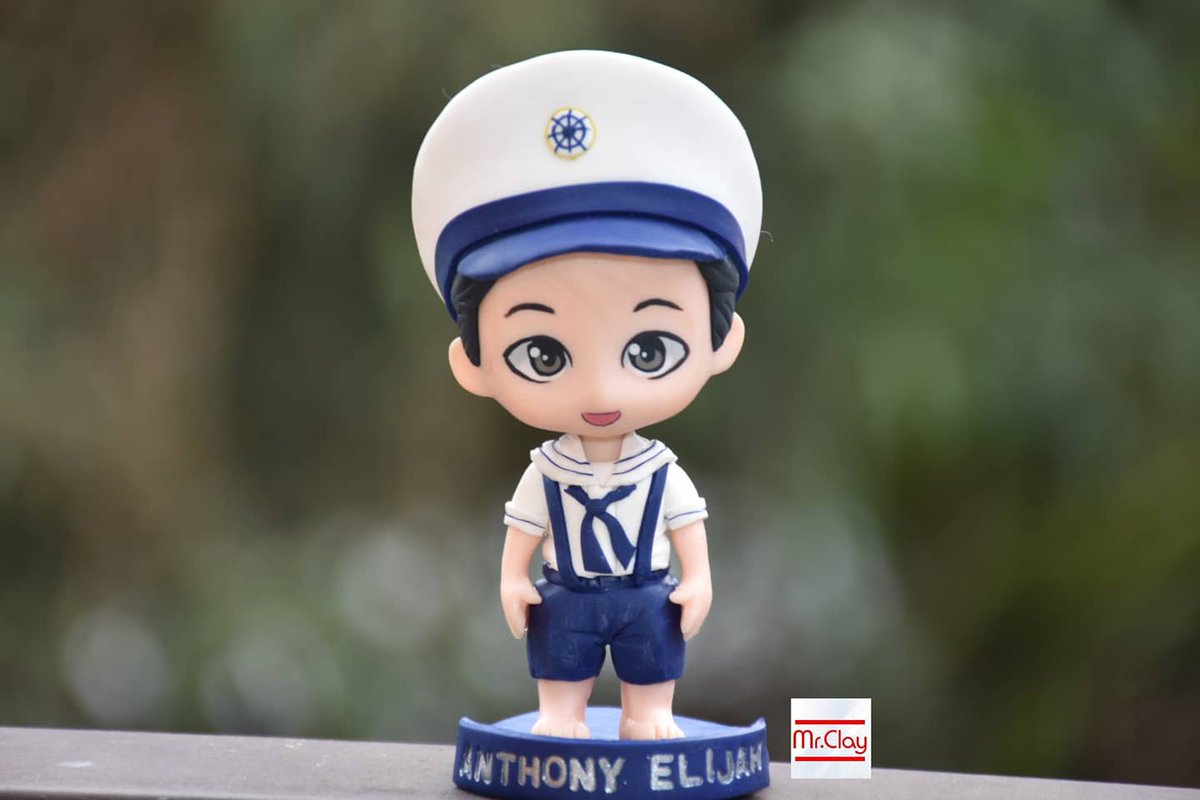 mrclay_handmade's tweet photo. AHOY! ⛵
Sharing 3 inches commissioned #birthdaytopper for Anthony Elijah 🎉🎂
Get yours now! Message us for more details! 😊
#handmade #polymerclay #chibi #kawaii #supportlocal #ooak #commission #custommade #caketopper #birthdaycakeideas #birthday #baby #navy #cute #handmadeph https://t.co/OCPx7yTx1M
