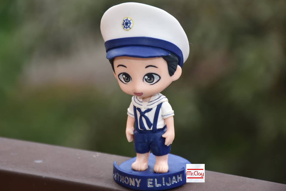 mrclay_handmade's tweet photo. AHOY! ⛵
Sharing 3 inches commissioned #birthdaytopper for Anthony Elijah 🎉🎂
Get yours now! Message us for more details! 😊
#handmade #polymerclay #chibi #kawaii #supportlocal #ooak #commission #custommade #caketopper #birthdaycakeideas #birthday #baby #navy #cute #handmadeph https://t.co/OCPx7yTx1M