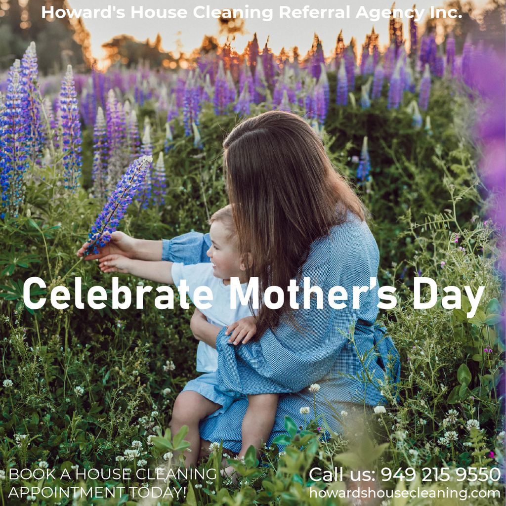 howardsreferral's tweet photo. Celebrate Mother's Day! Book a house cleaning appointment today!

Call: 949 215 9550
https://t.co/GY1JF8M6FP

#cleanlikehowards #HowardsClean #cleaningservices #sanitizing #cleaningarmy #realestatelife #USAhousecleaning #cleanhouse #gocleanco #cleaningsatisfying #oddlysatisfying https://t.co/C4VcgDXqDT