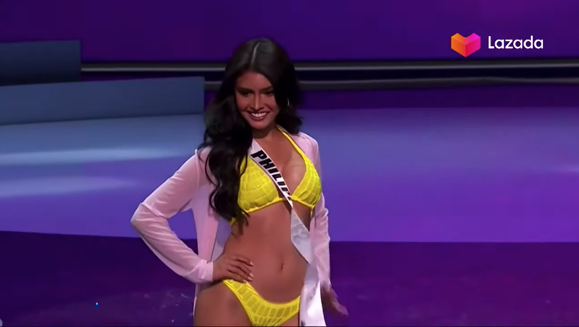 PhilippineStar's tweet photo. FLAUNT IT, RABIYA 🔥

Miss Philippines Rabiya Mateo struts down the runway in a yellow swimwear during the Miss Universe preliminary competition. #MissUniverse2020 #PrelimPina5 #AribaRabiya https://t.co/atbzBiSdIg