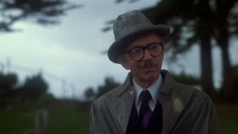 Knowing that Jack Albertson had terminal cancer during this, his final shoot, makes his great performance as mortician Dobbs that much more impressive—and inspiring. #TheLastDriveIn