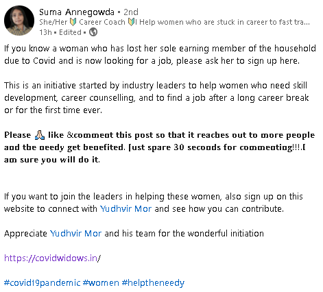Please spread the message in your circles 
#COVID19 #women #determination