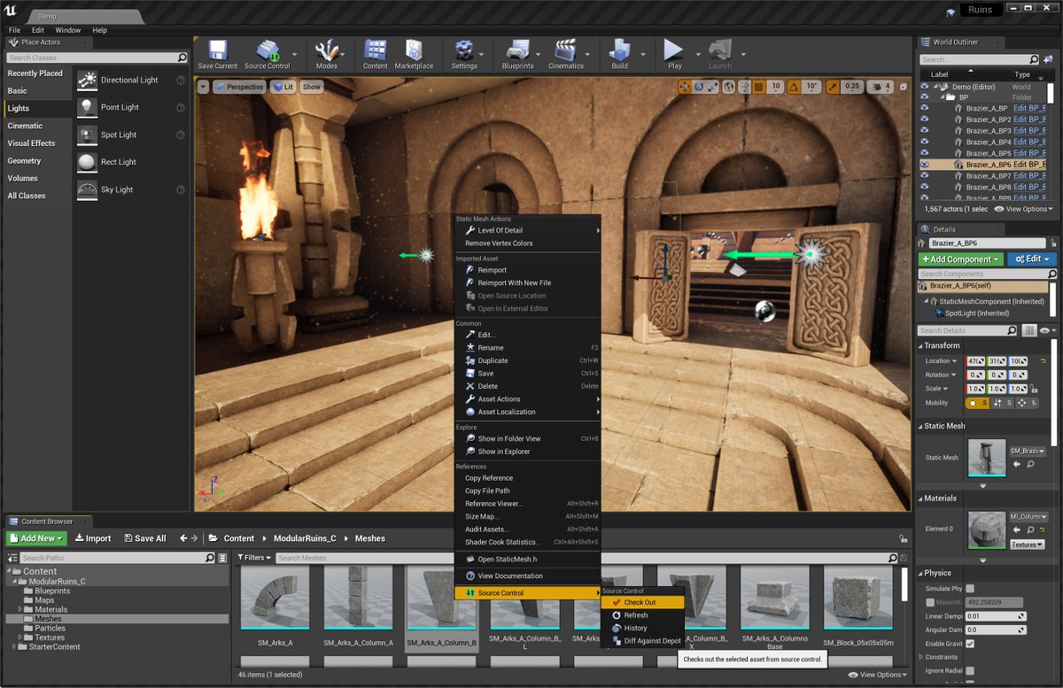 nicjohns's tweet image. The #Alienbrain plug-in for Epic's #UnrealEditor puts all the benefits of #versioncontrol directly inside the editor.
alienbrain.com/version-contro…
#ue4 #3dartist #gameart #gamedev #animation #3d #vfx #vr #simulation #indiedev #3dart #cg #cgartist #architecture #archviz #unrealengine