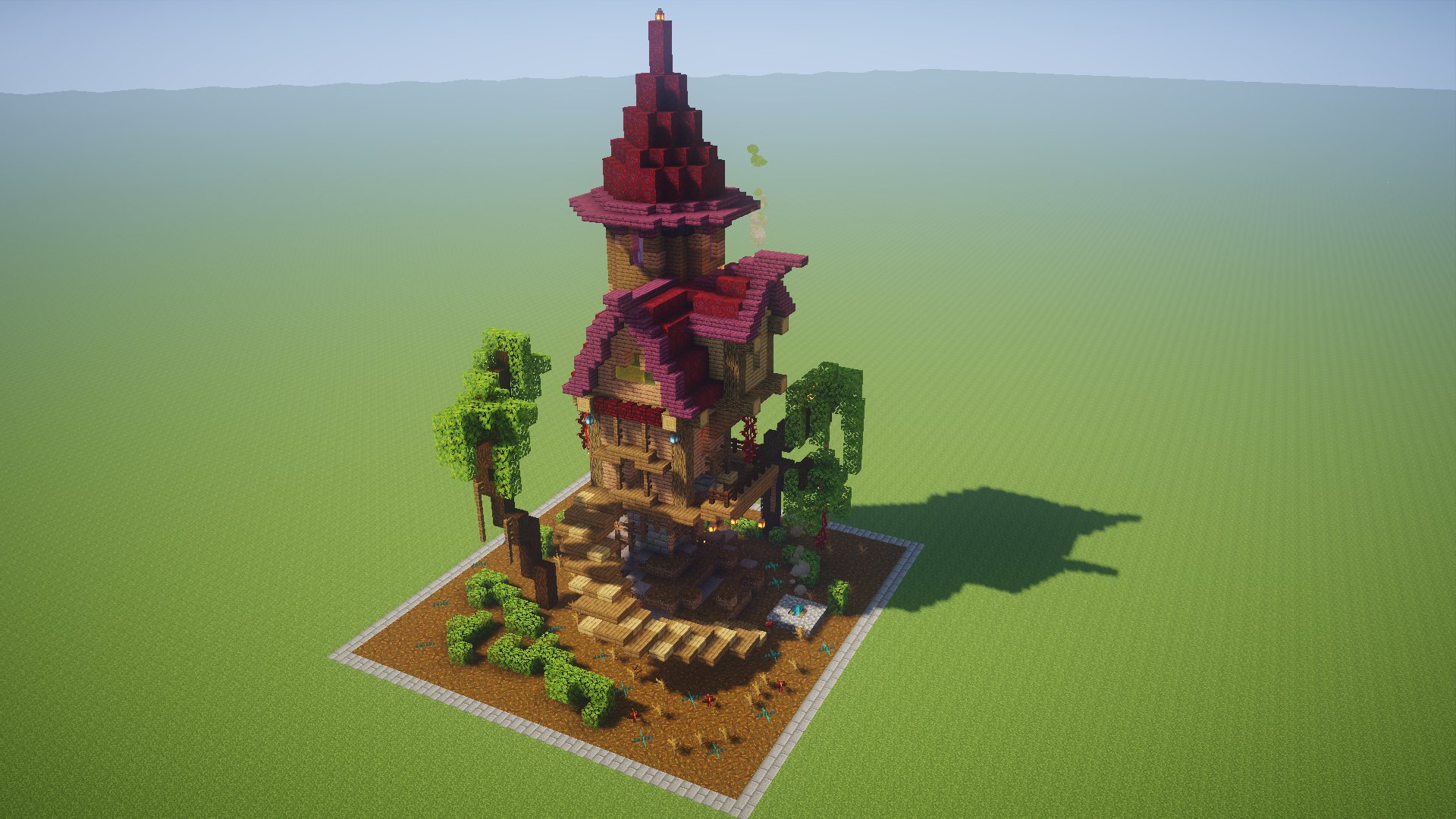 ぼぼてんさん 1時間建築 魔女の家 マイクラ Minecraft ぼぼくら T Co 3goaoz0y13 Twitter