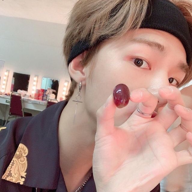 i hope he is eating his fruits..