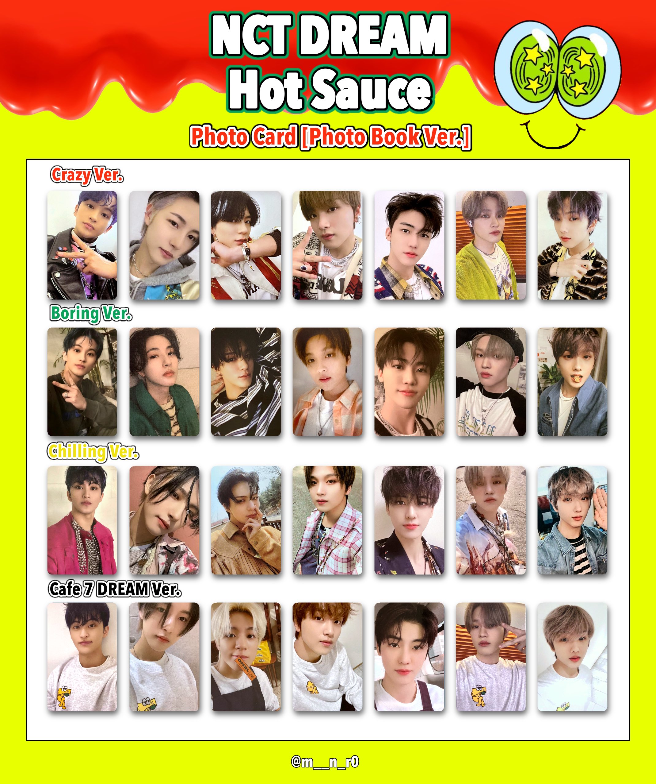 【セット】nctdream hotsauce hellofuture mumo