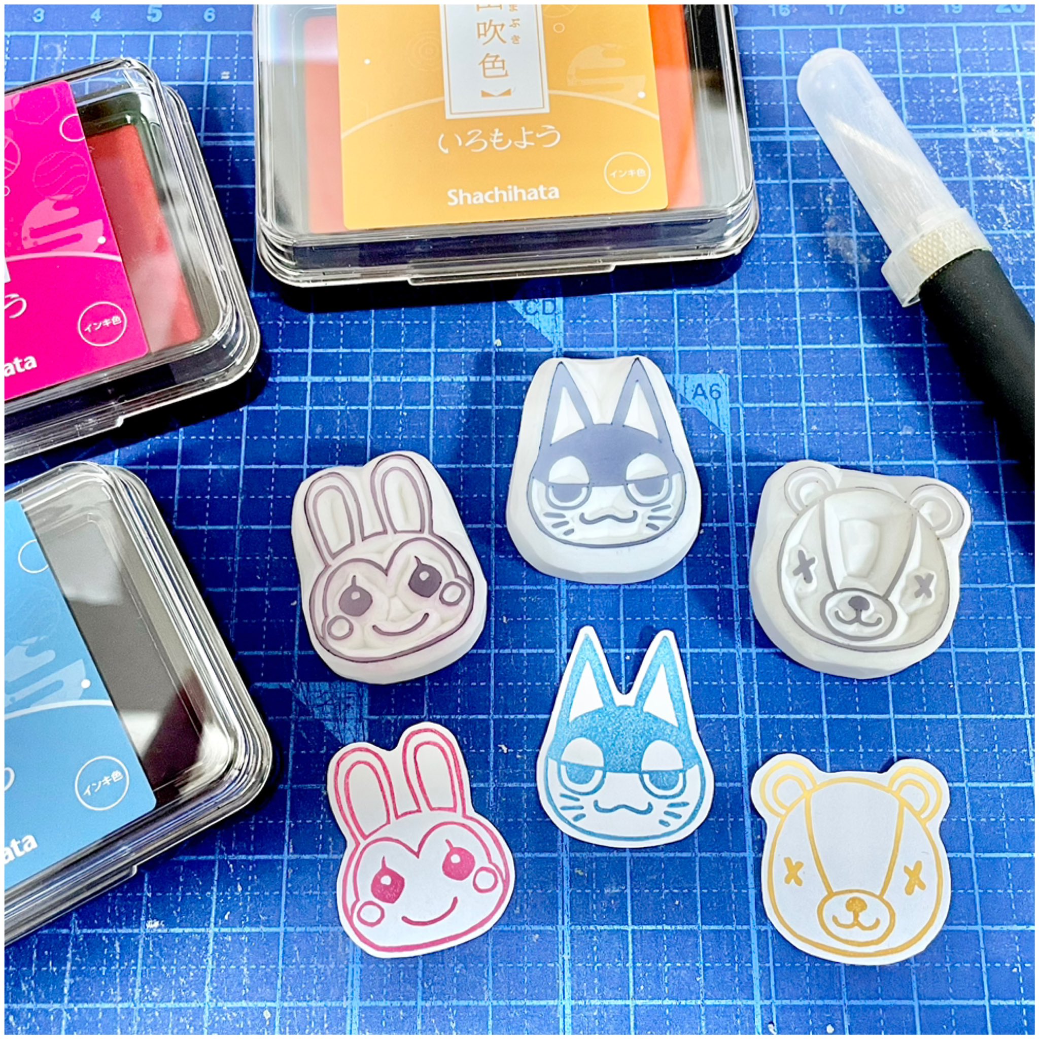 Asuka Astamp 消しゴムはんこ Astamp Amkm Twitter