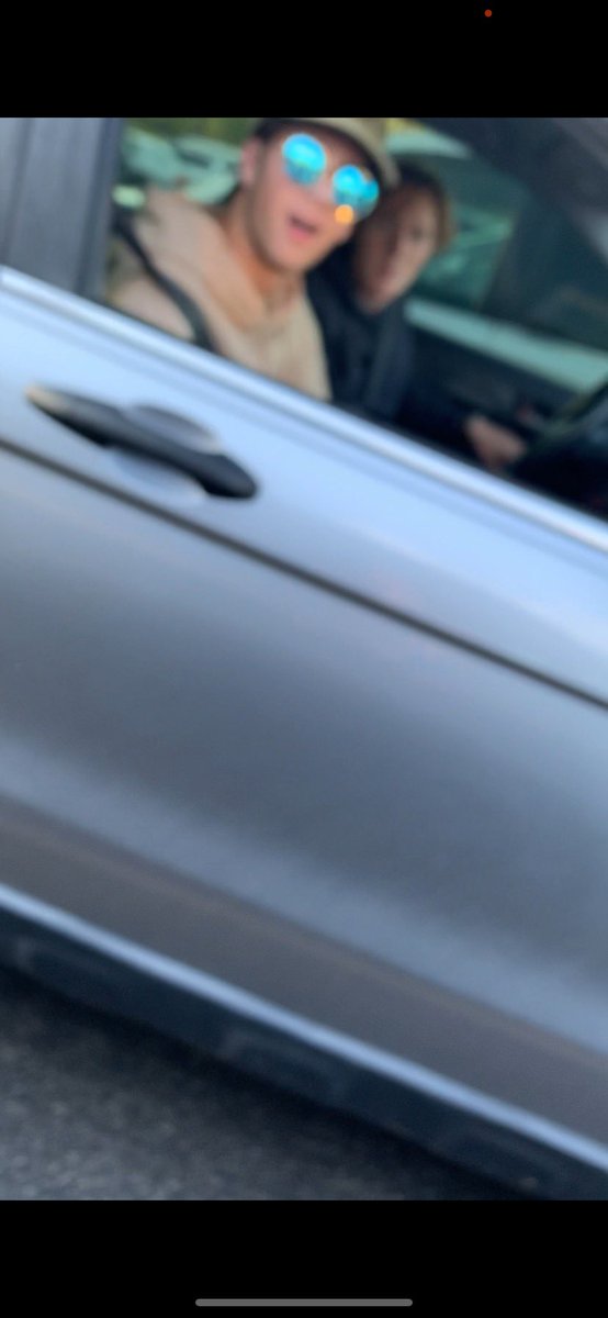 ella greenawald got sam austgen out at 8pm in his car!