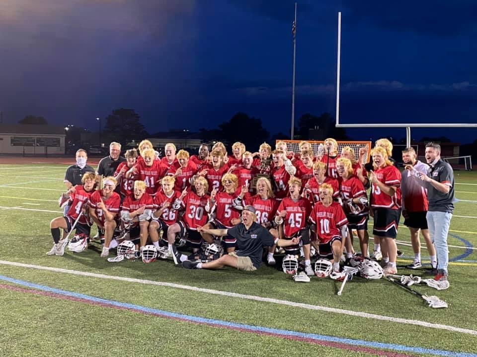 CVBoysLacrosse's tweet photo. CV Eagles 🔴🦅⚪️ 2021 Mid Penn Champions! #CVLaxfamily https://t.co/3BVaAnGzIX