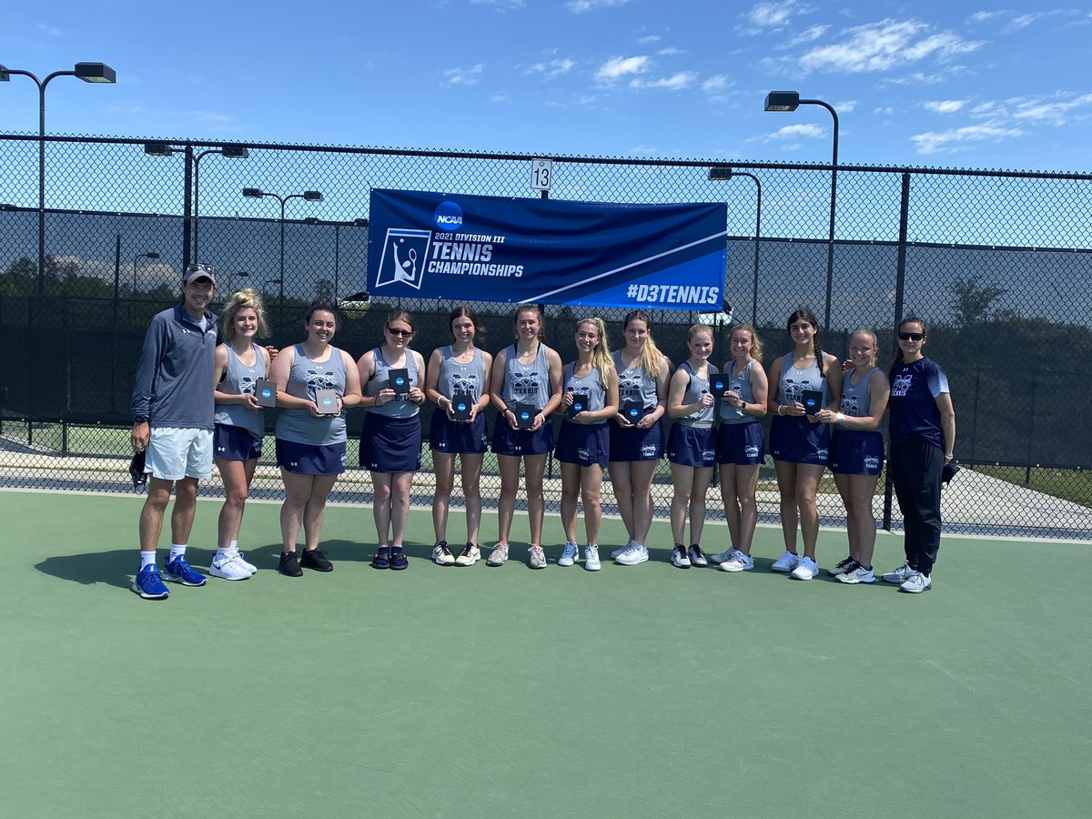 MoravianTennis's tweet photo. Truly an unbelievable season... They battled. They left it all out there. Overall record 11-1. First loss of the season to No. #2 Wesleyan in the 2nd round of the NCAAs. Couldn’t be any more proud of this team.  #beastmode #houndem https://t.co/NlgvcLtC8w
