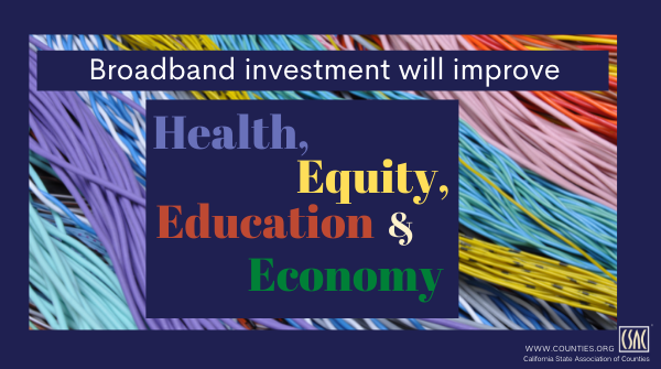 CSAC_Counties's tweet photo. A broad coalition representing #education, #health, local government and economic policy organizations celebrates @CAgovernor @GavinNewsom 's $7 billion #Broadband funding proposal to #ConnectCalifornia and bridge the #DigitalDivide
https://t.co/1BYAwPD8Zl #CACounties #CAbudget https://t.co/hS0WHGlIwZ