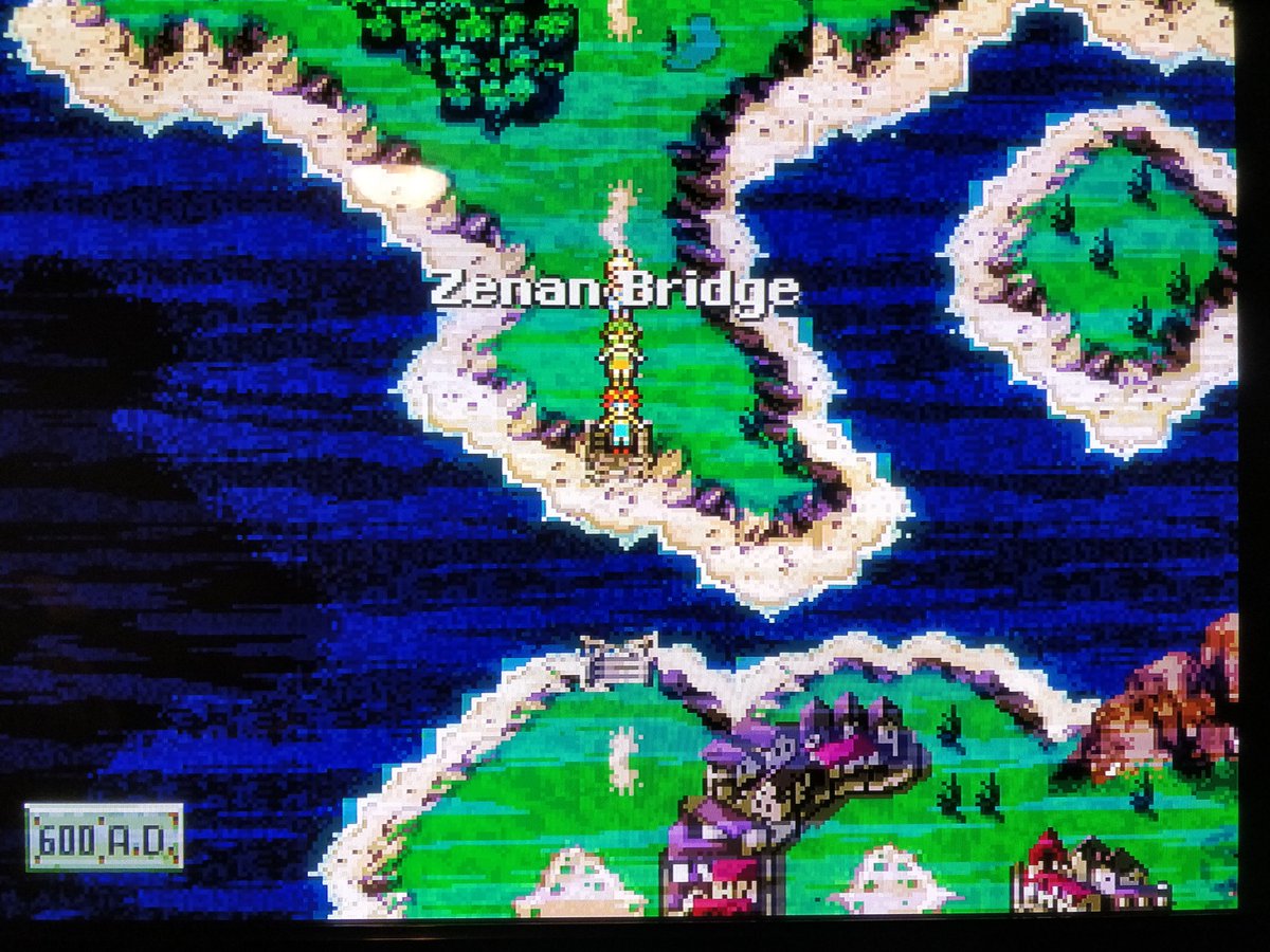 anonymousobject's tweet image. Ah, lovely pixels. My #RetroTink5x finally arrived. Trying it out on the best game on the best console.