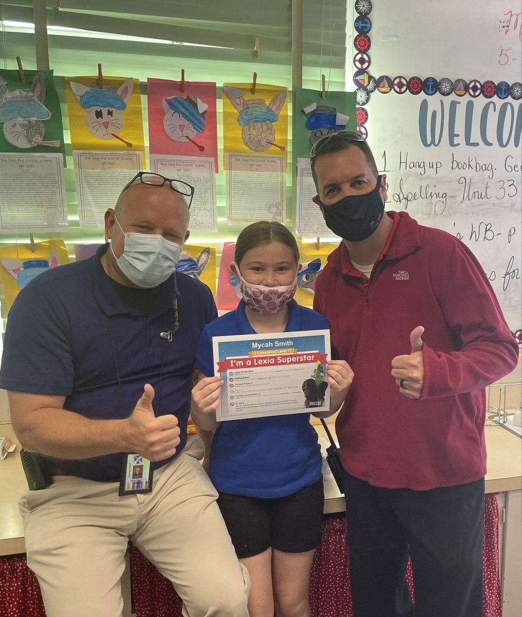 thirdgrade_SEE's tweet photo. Congratulations Taylor, Briley, Hailey, &amp; Mycah for moving up a level in Lexia!  Still working hard these last few weeks of school! #LCSDExcellence https://t.co/4MPsdqGvWG