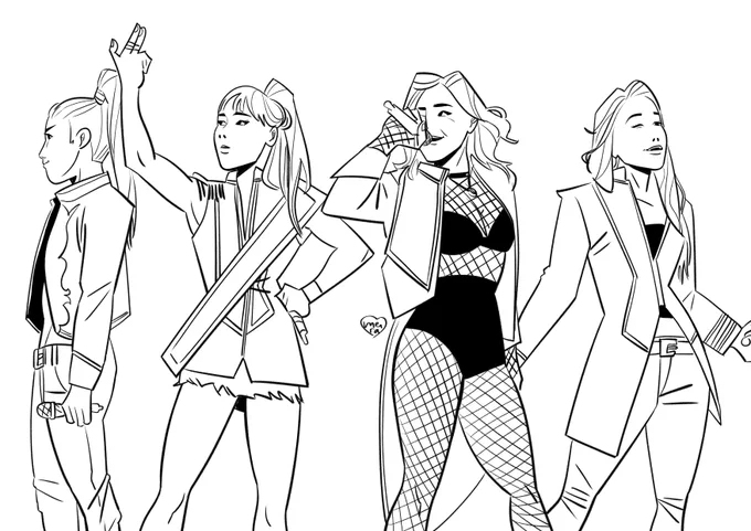 sketch to celebrate that dara is finally free from YG and now im delusional thinking about 2NE1 reunion 🥳

still thinking about MAMA 2015 when i was watching live and cried when they came up 

#2NE1 