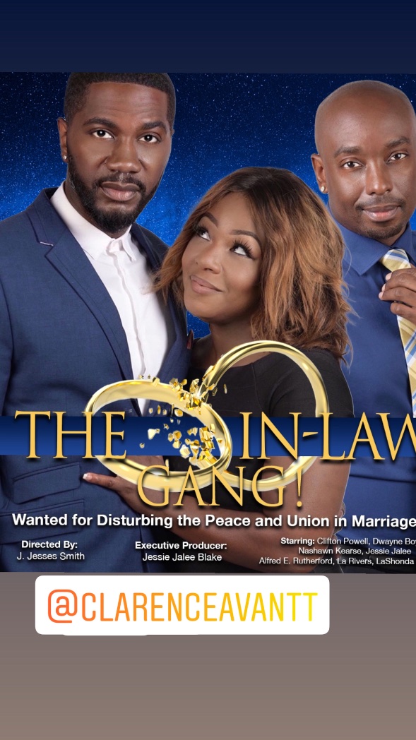 The In Law Gang! Directed by <a href="/JJessesSmith/">Dir J. Jesses Smith</a>  starring <a href="/CliftonPowellSr/">TheRealCliftonPowell</a>  <a href="/dwayneboyd/">MandaraBlack</a> <a href="/NashawnKearse/">Nashawn Kearse</a> <a href="/Alfreder16/">Alfred E. Rutherford</a>  Coming Soon! 

Special thanks to @kirkfrost <a href="/RASHEEDA/">RASHEEDA</a>   <a href="/lazofficial/">Laz Alonso</a>