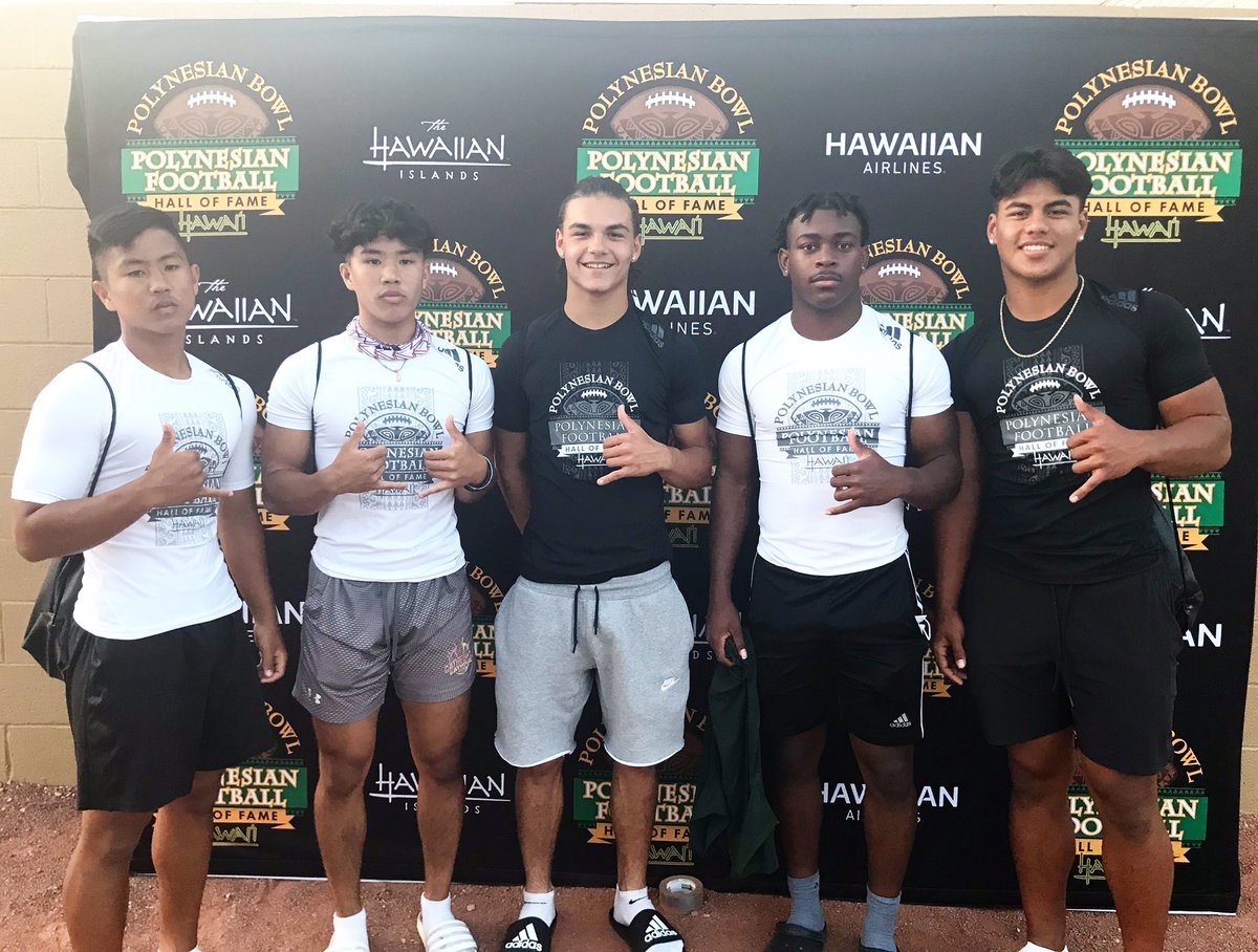 619 in the building. Ballers from San Diego ready for Polynesian Bowl Combine &amp; Showcase 🤙