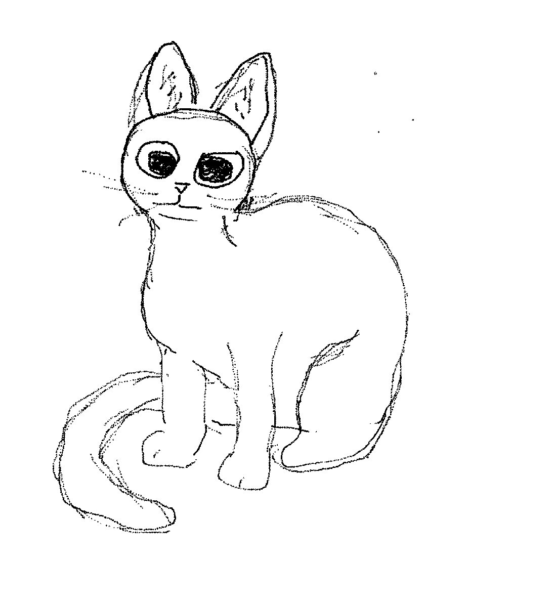 sporkngrayv's tweet image. commission from @JoeBiden to draw light's dog