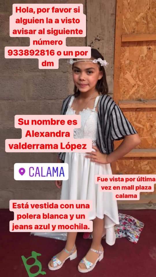muritagf's tweet photo. Familia ayudemos a encontrarla!! https://t.co/ccuI7bCkMa